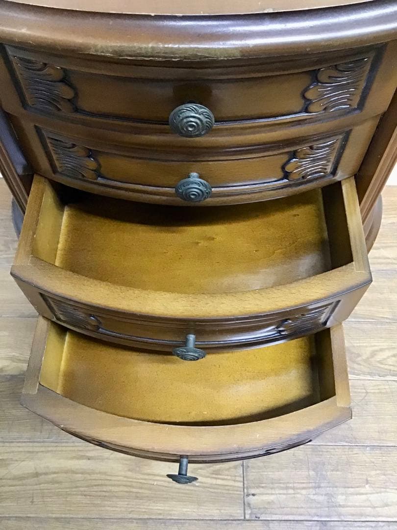 アンティーク☆管115☆イタリア製☆アンティーク☆ロココ調☆木製彫刻