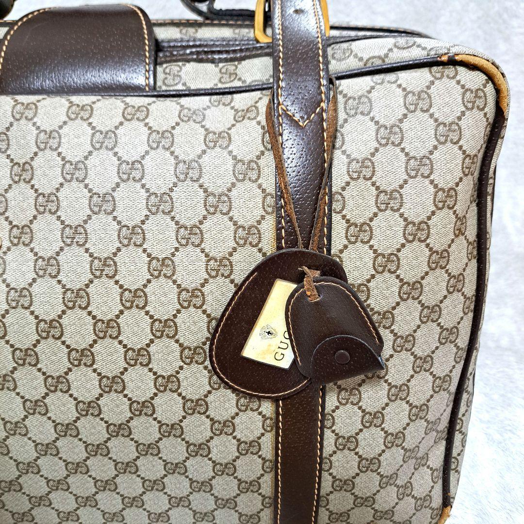 オールドグッチ GUCCI ヴィンテージ バッグ 旅行鞄 トランクケース