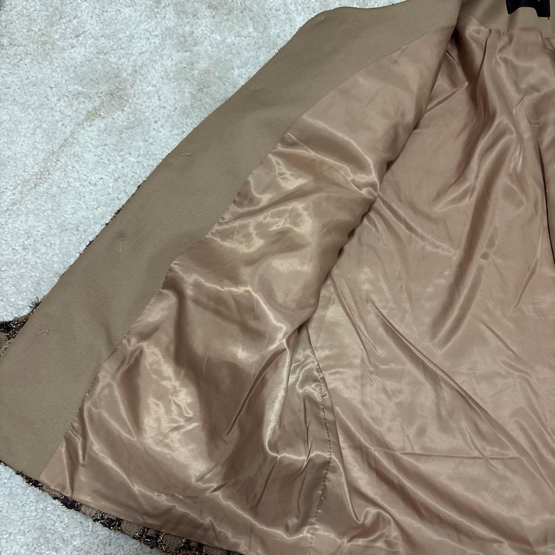 R*Y様 ALUDE アルード block pattern tweed jack