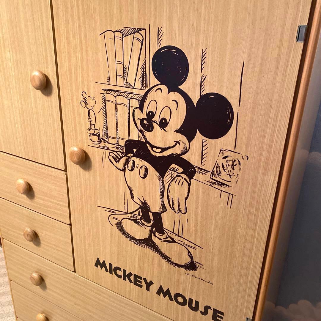 起立木工製ディズニー洋服タンス⭐︎安心安全⭐︎[梱包発送たのメル便(匿名配送)