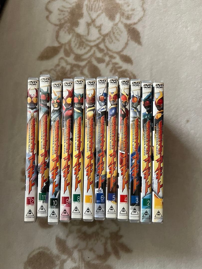 仮面ライダーアギト DVD全巻セット トレーディングカード付き