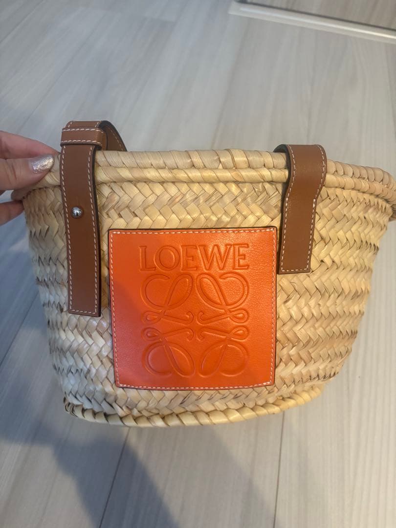 美品正規品LOEWE ロエベかごバッグ