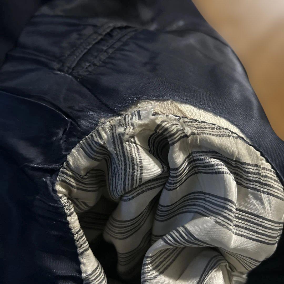 米国製ブルックスブラザーズ ゴールデンフリース 紺ブレ 金ボタン 3釦 段返り