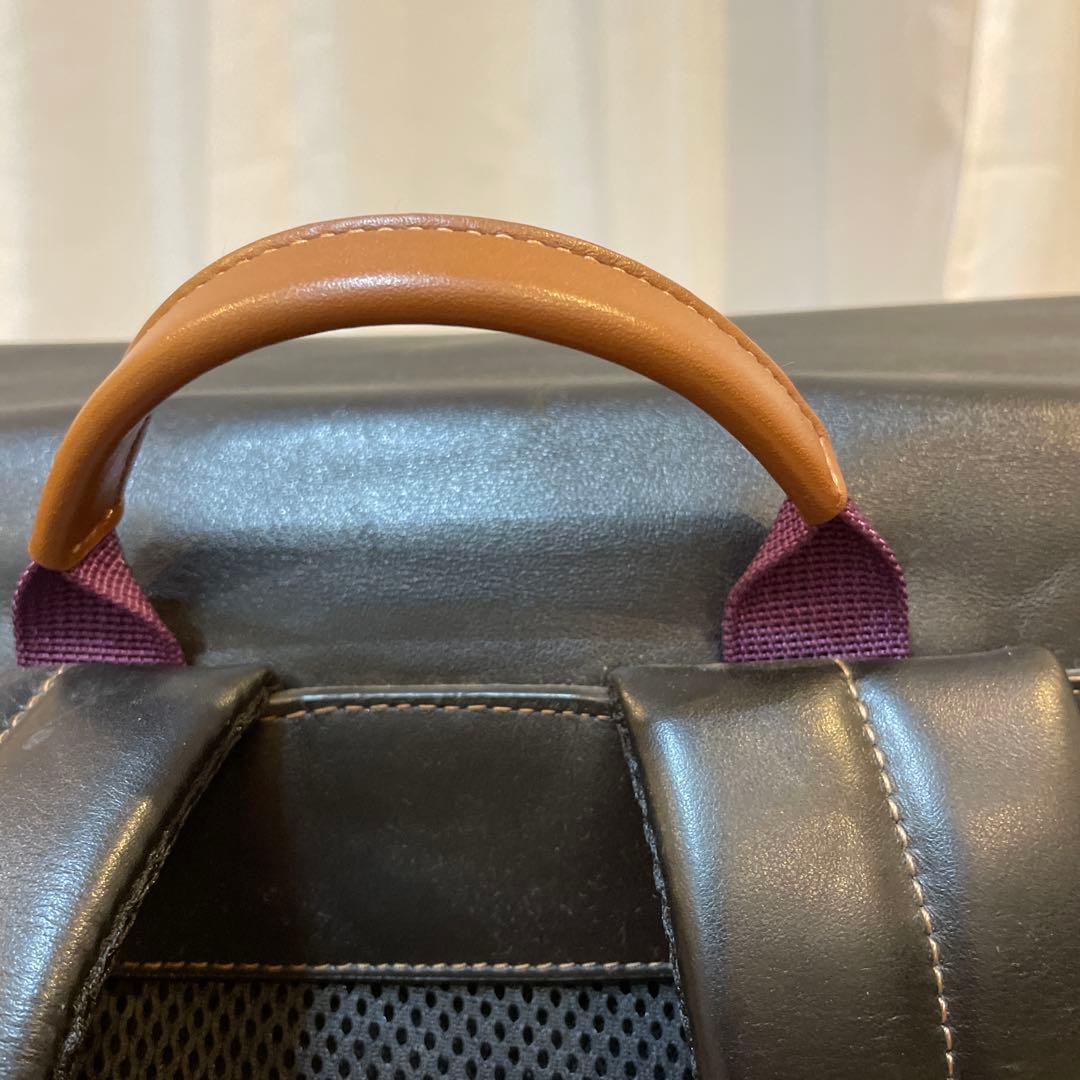 み*け様 COACH リュック・バックパック ブラウン・グリーン美品