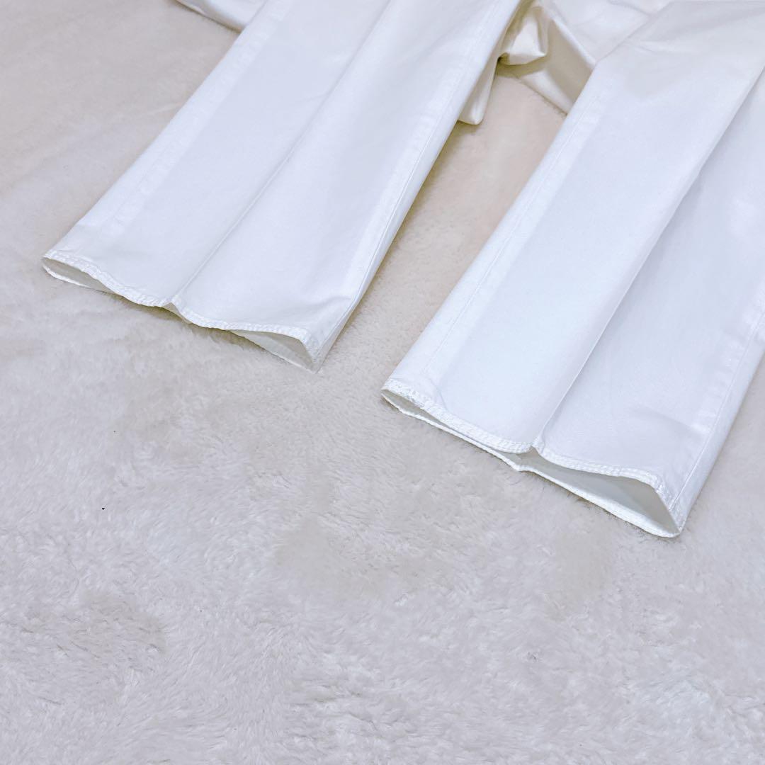 未使用品✨INCOTEX スラックス  BATAVIA コットン 白