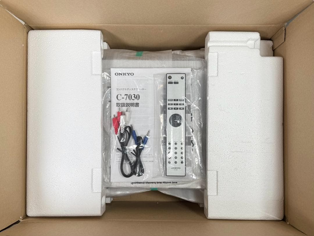 ◆2022年製・優良美品◆ONKYO CDプレーヤー C-7030(S)