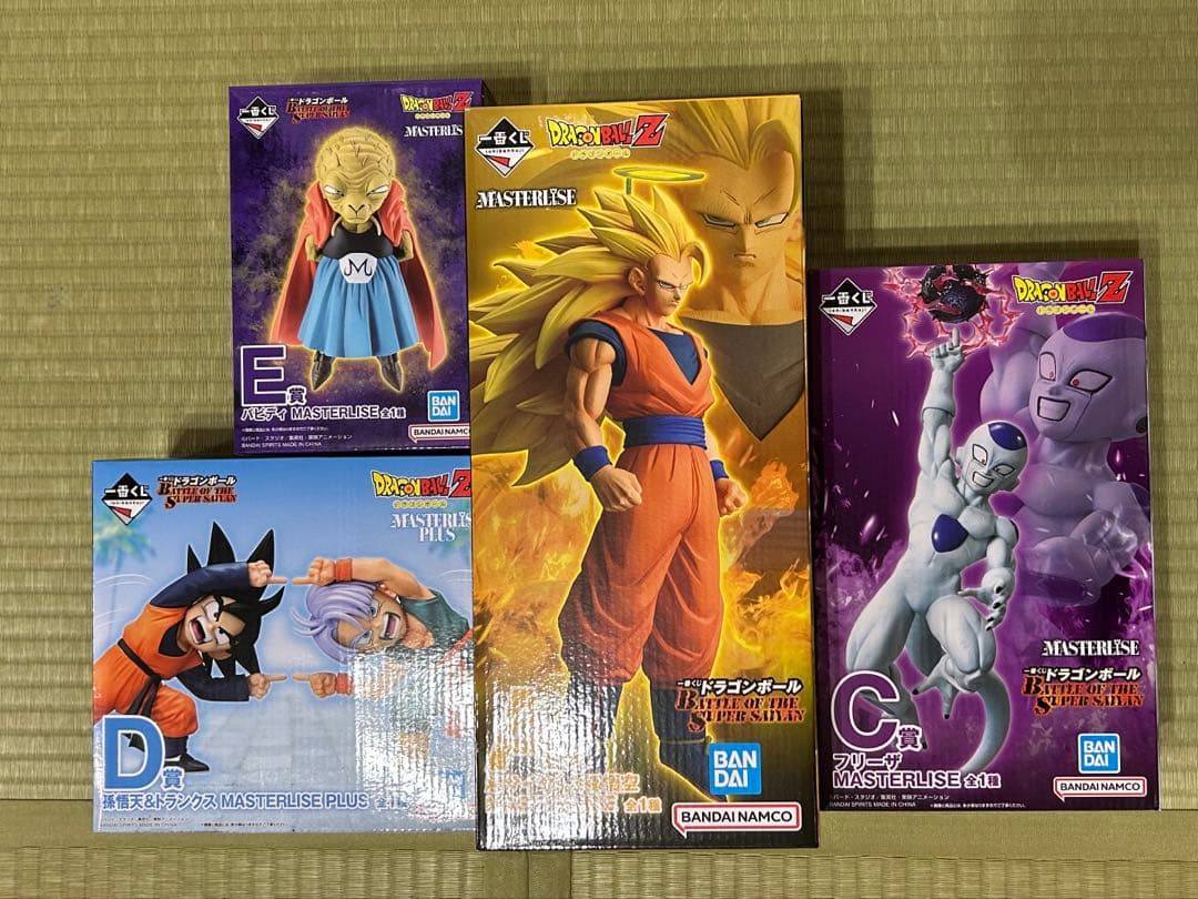 一番くじ ドラゴンボール A賞 C賞 D賞 E賞 超サイヤ人3 孫悟空 他