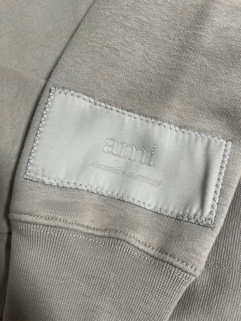 ami グレー スウェット トレーナー 新品タグ付き