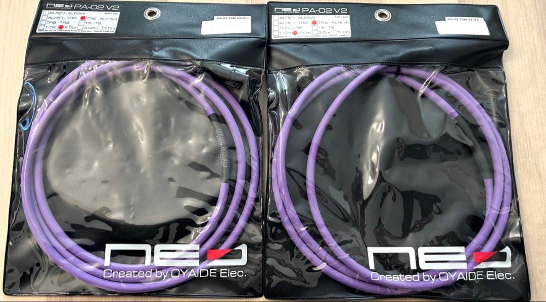 値下げOYAIDE ( オヤイデ )PA-02 TXM V2/2.0 2本セット