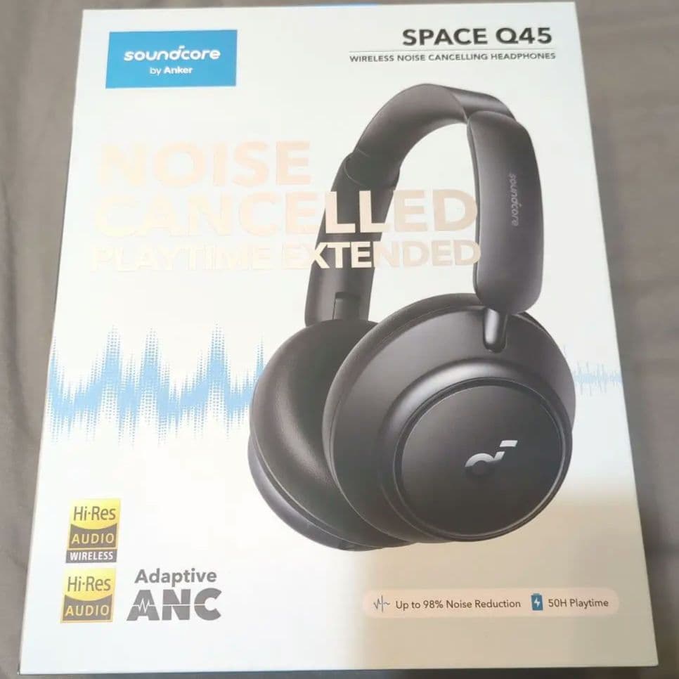 soundcore SPACE Q45 ワイヤレスヘッドホン【６日まで】