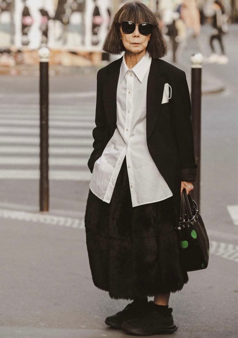 COMME des GARCONS コムデギャルソン ワイドハーフパンツ ファー