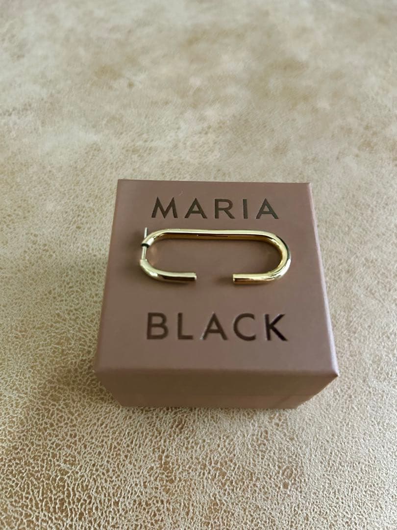 MARIA BLACK ゴールド ピアス(片耳用)