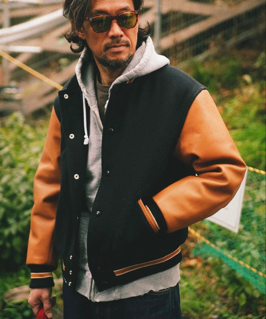 田*二様 ¥99000 極美品　リアルマッコイズ　ジョーマッコイ　スタジャン　L