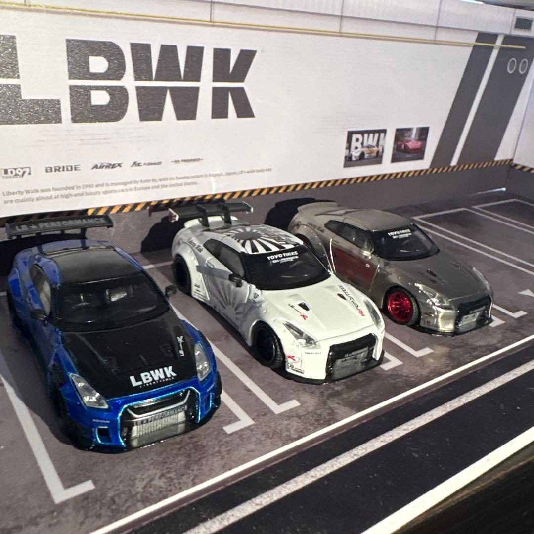 メ*ノ様 MINI GT 日産GTR35ミニカー3台セット