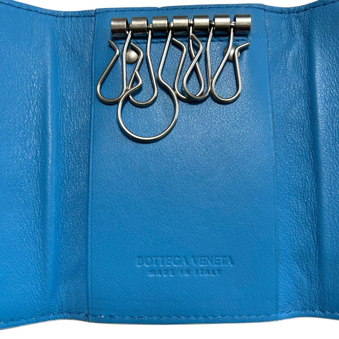 ボッテガヴェネタ イントレチャート 6連 キーケース レザー RFid搭載