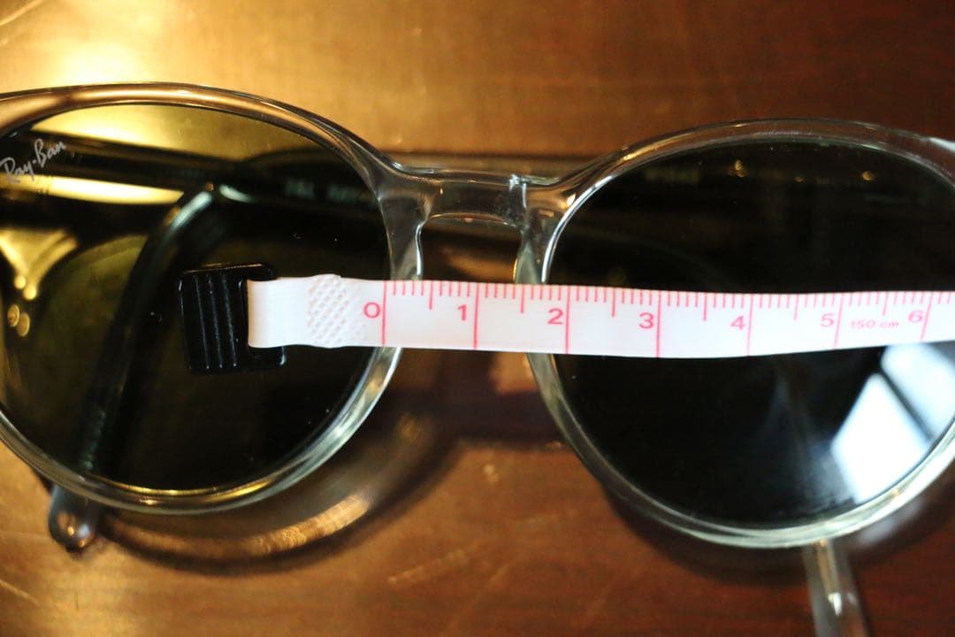 Ray-Ban 90s サングラス クリア USA製 BL砂打ち