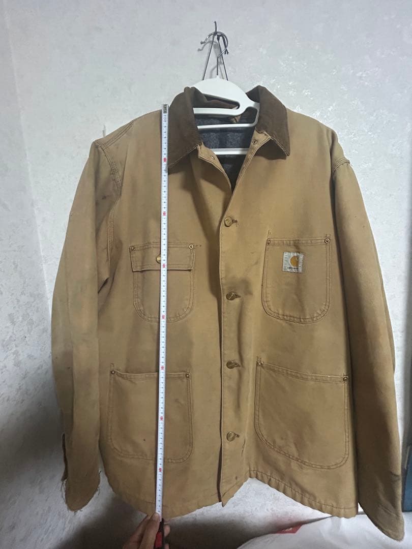 80's90's星タグ　Carhartt ミシガン　チョアコート　カバーオール