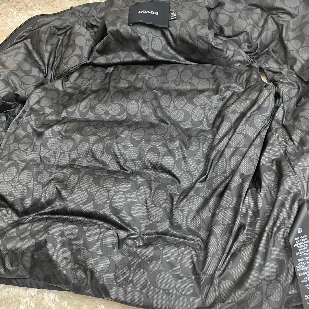 コーチ　COACH ダウンベスト　シグネチャー　Cロゴ　黒　ブラック　C5036