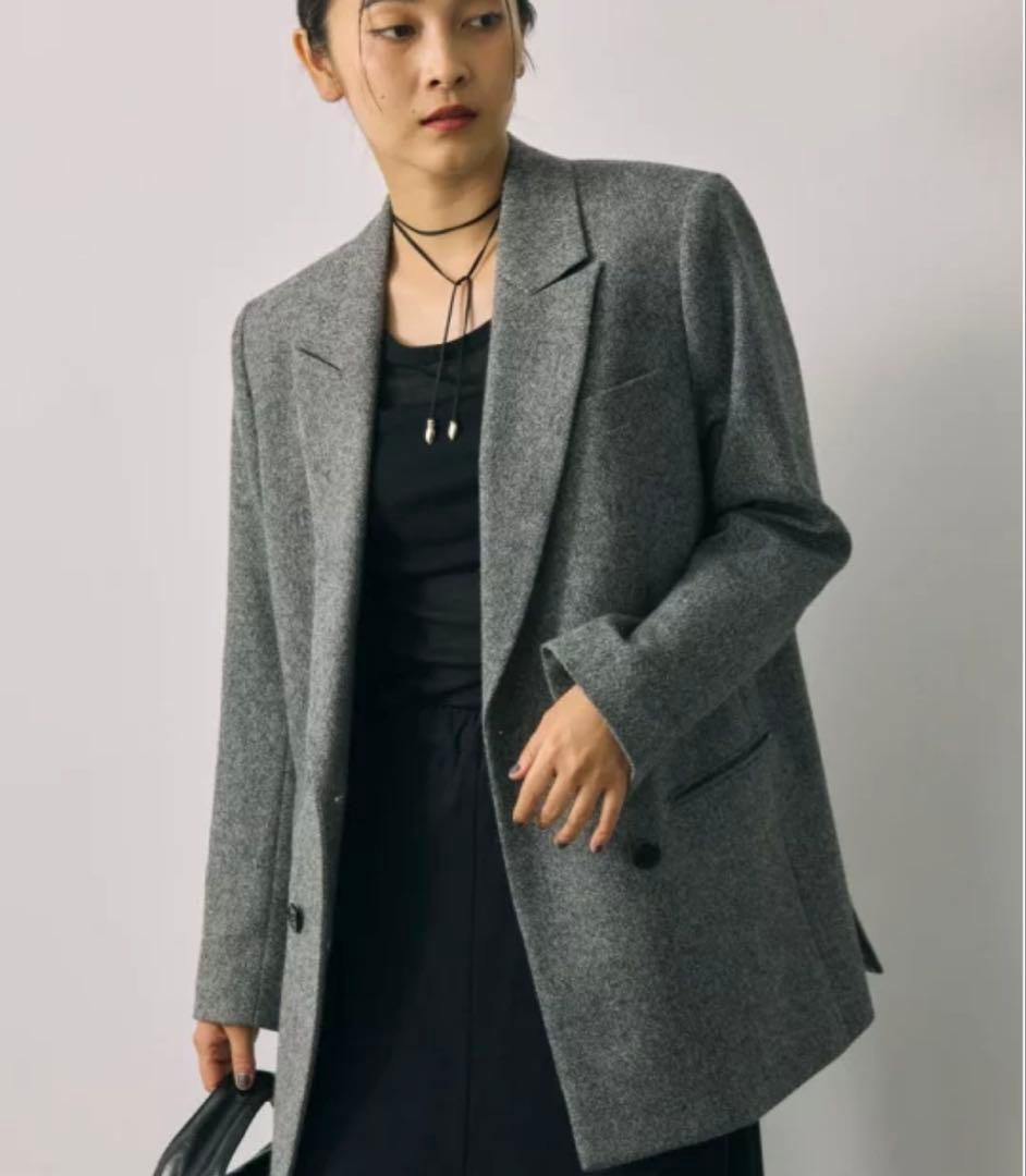 BABYLONE ネップツイードジャケット