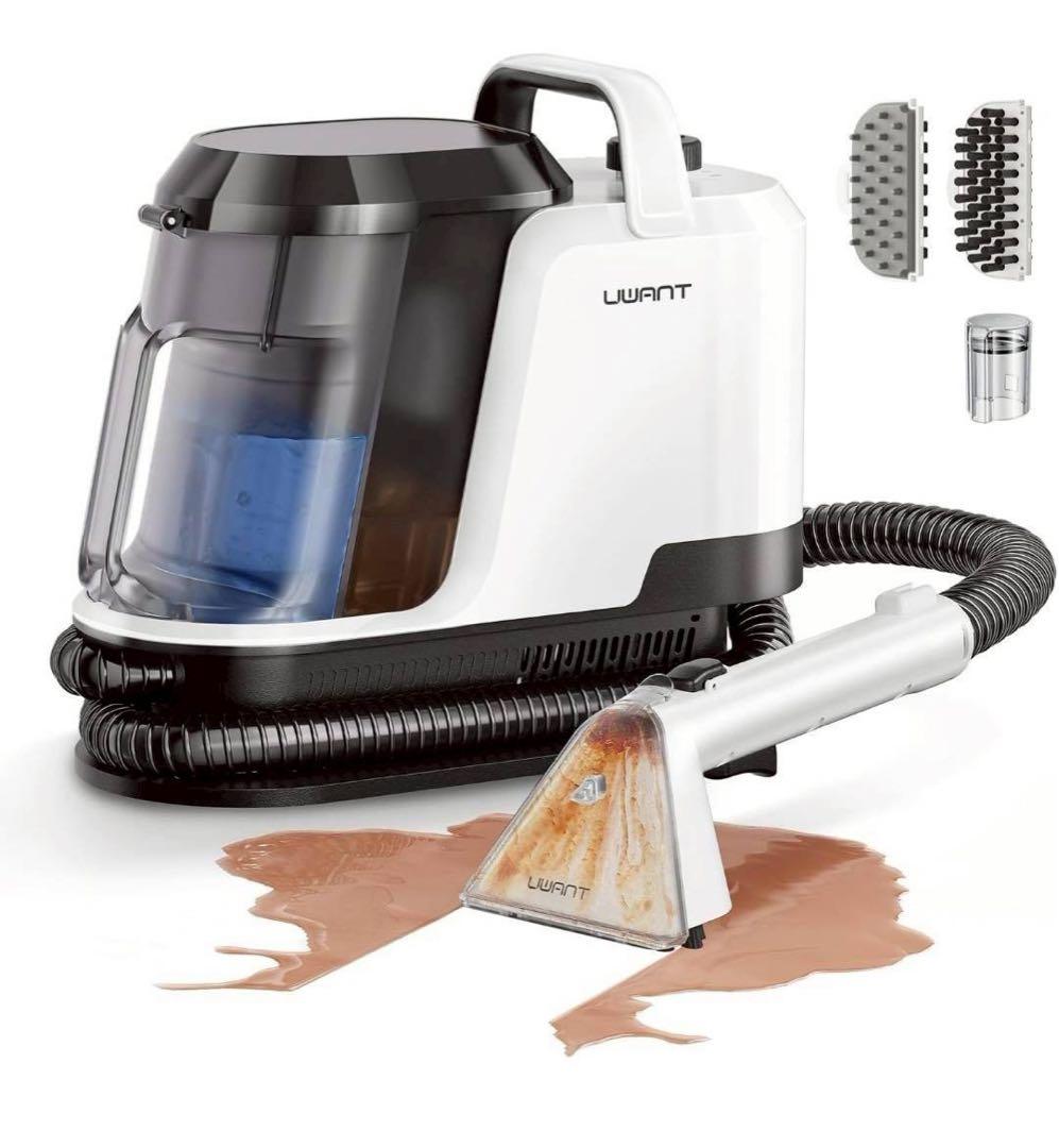 リンサークリーナー 超強吸引力カーペットクリーナー 軽量 家庭用絨毯クリーナー