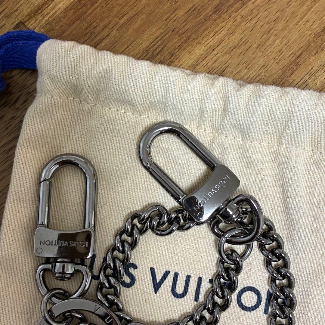 未使用品 ルイ・ヴィトン モノグラム・エクリプス チェーンコンパクトウォレット