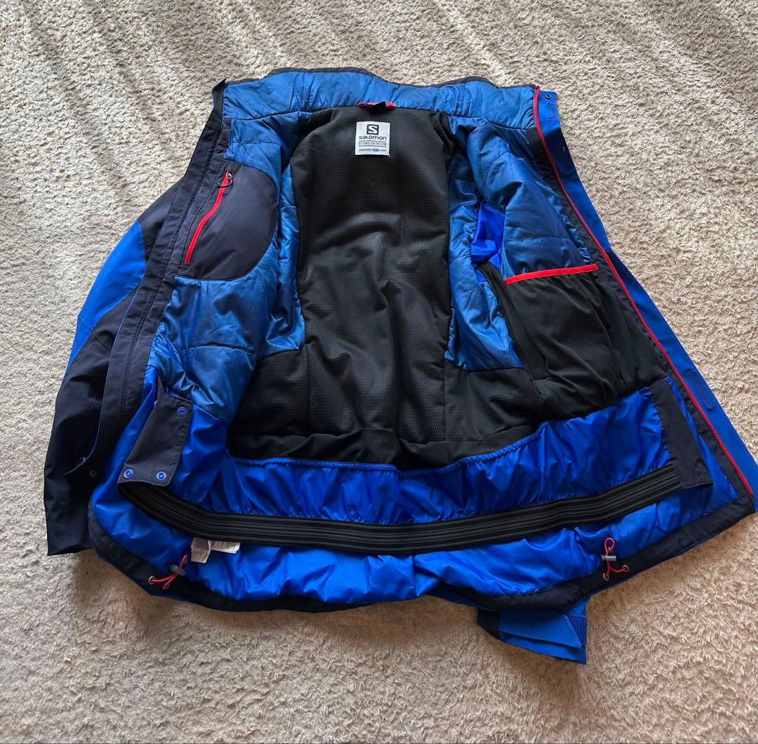 Salomon スキーウェア 青/黒 サイズM