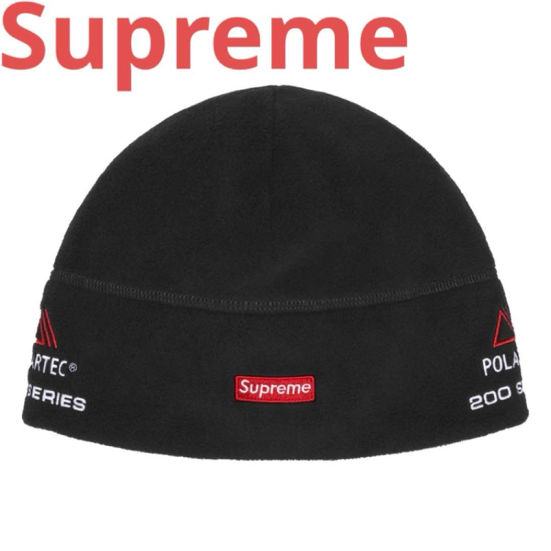 帽子 Supreme Polartec Sport Beanie Black