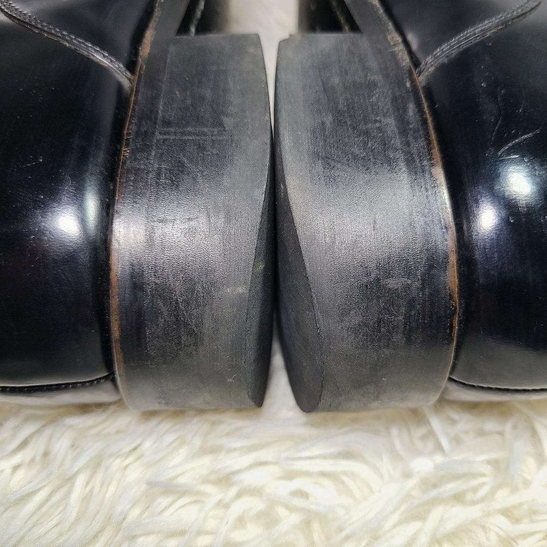 【REGAL】315R　ストレートチップ　ビジネスシューズ　ガラスレザーブラック