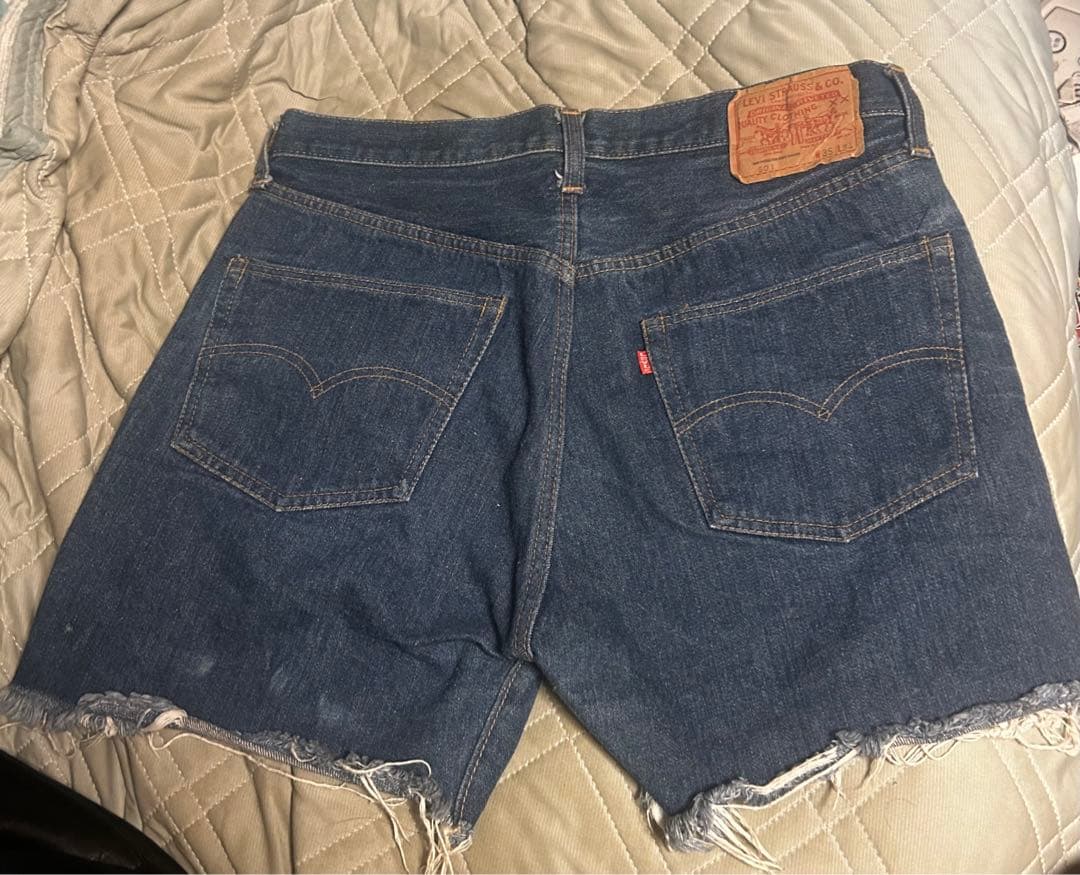 Levi's 501 66前期　70s デニム　ショーツ　カットオフ　W35