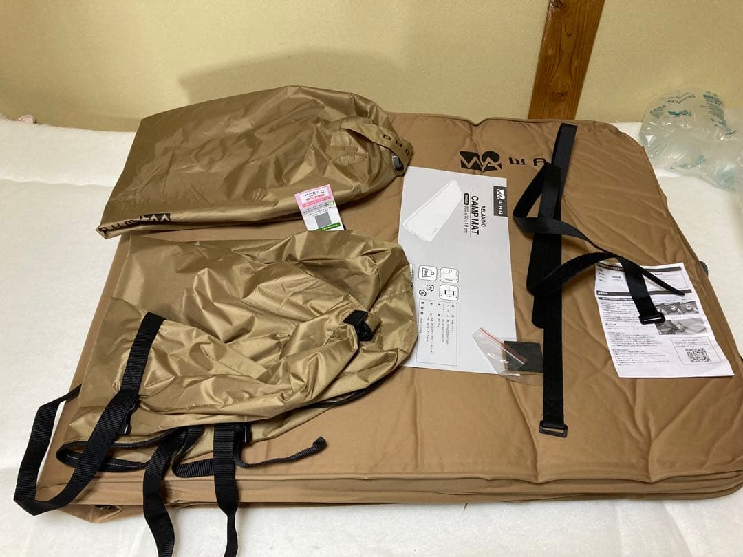 WAQ RELAXING CAMP MAT (シングルサイズ) 一年保証10cm