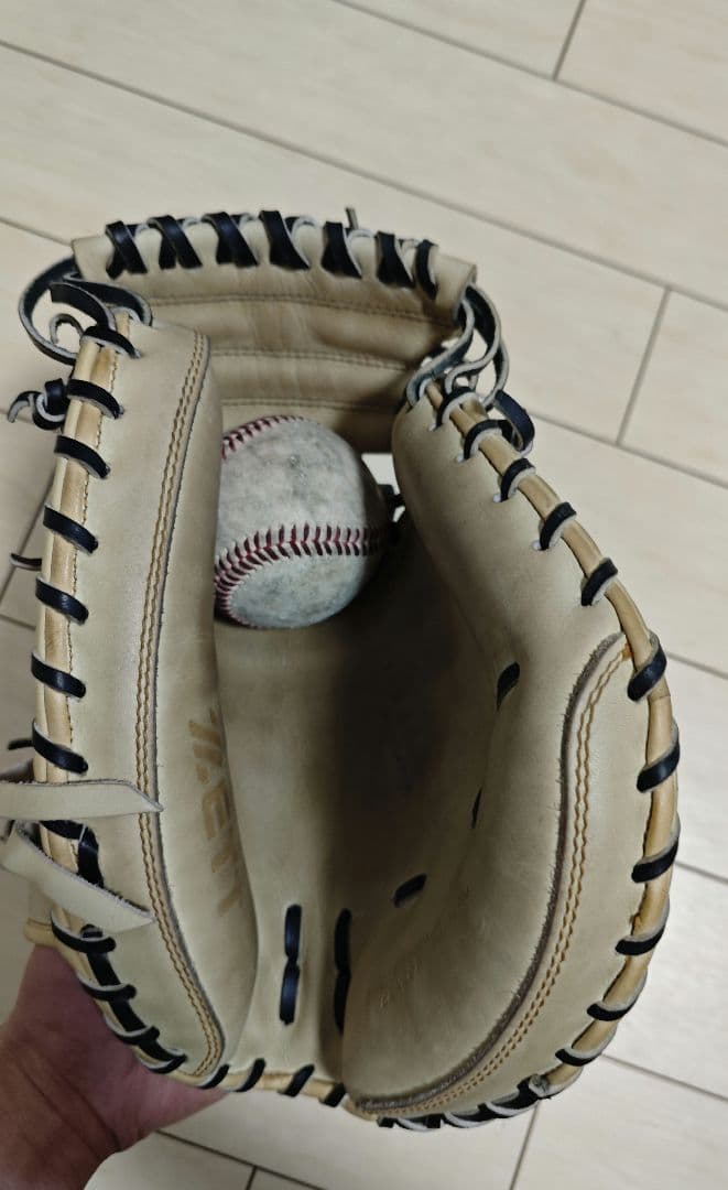 ZETTプロステイタス軟式キャッチャーミット