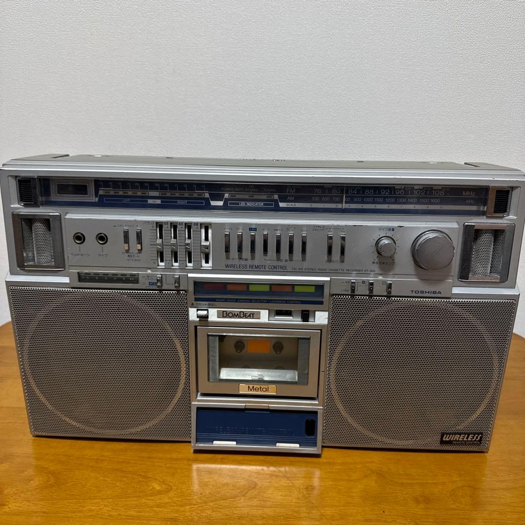 TOSHIBA RT-S93 ワイヤレスラジカセ 通電確認済み