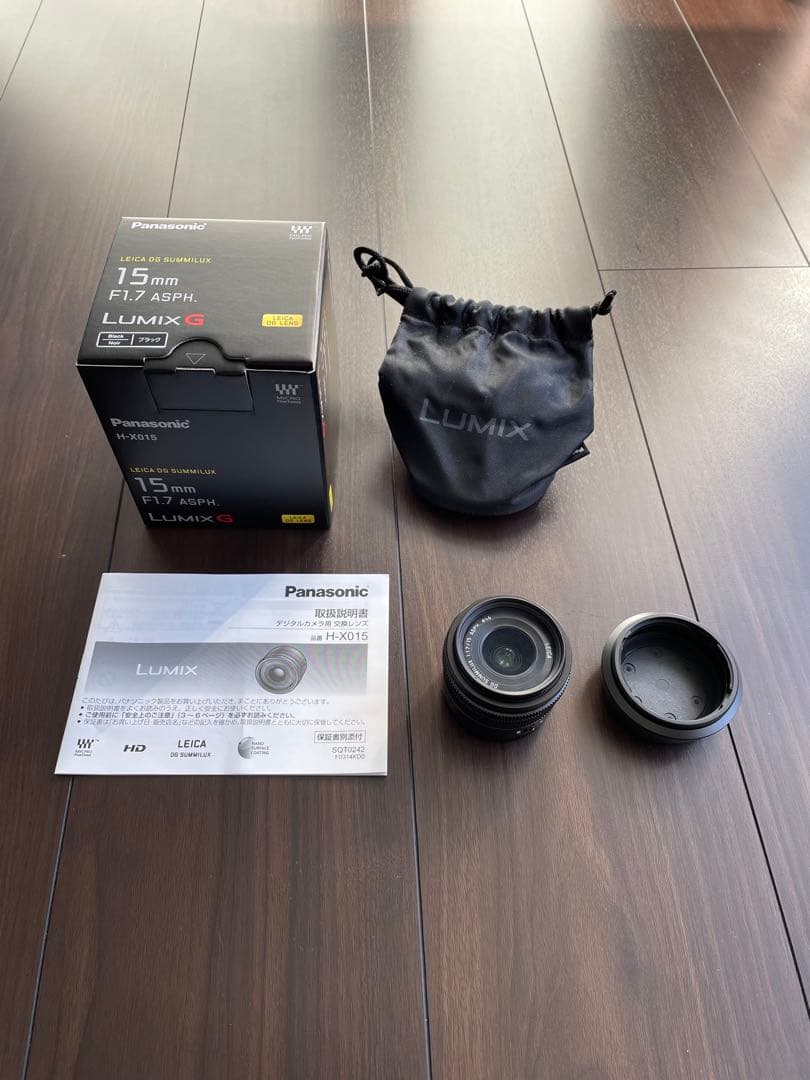 LUMIX G 15mm F1.7 ASPH. レンズ