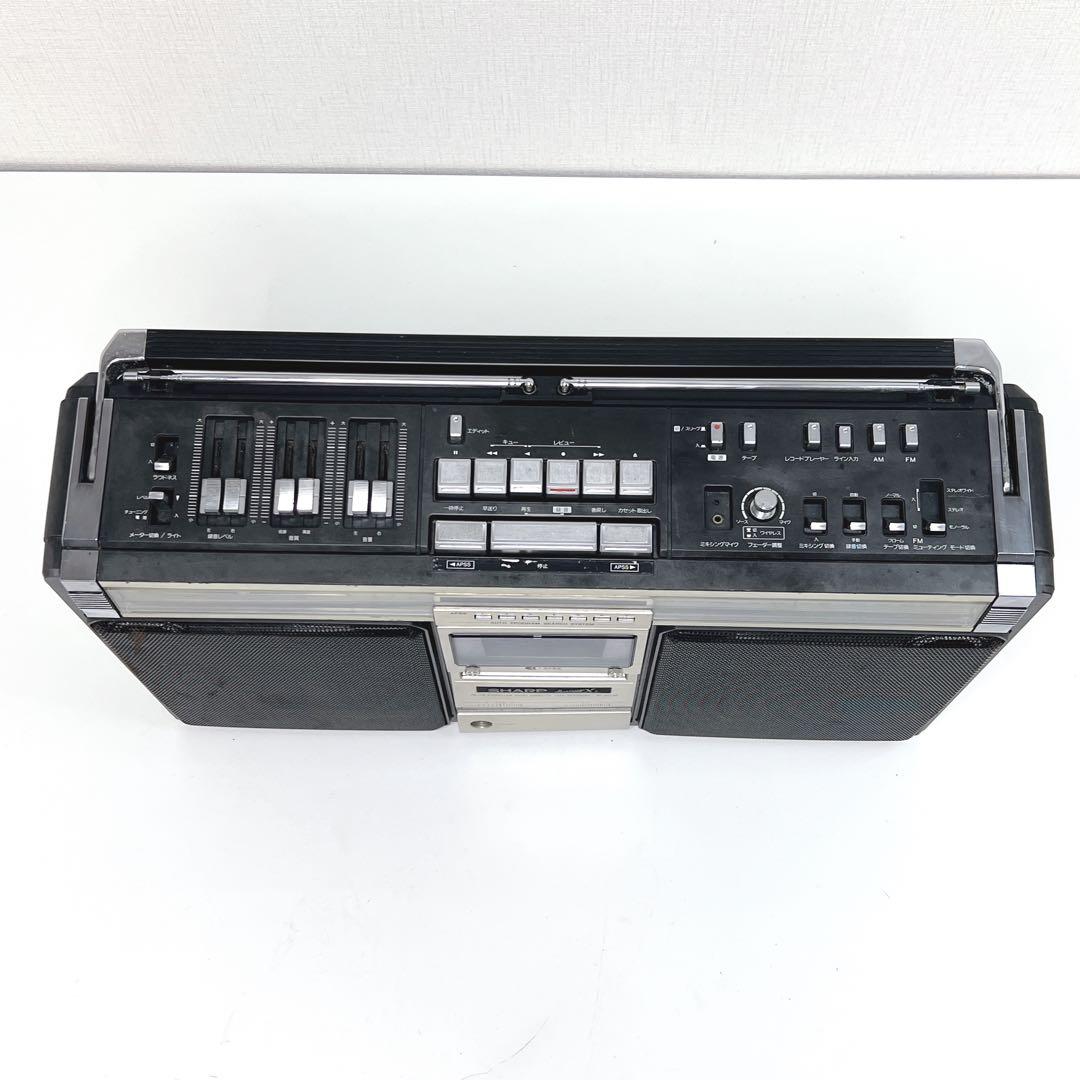 【希少】 SHARP ラジオ付ステレオテープレコーダー GF-505SB
