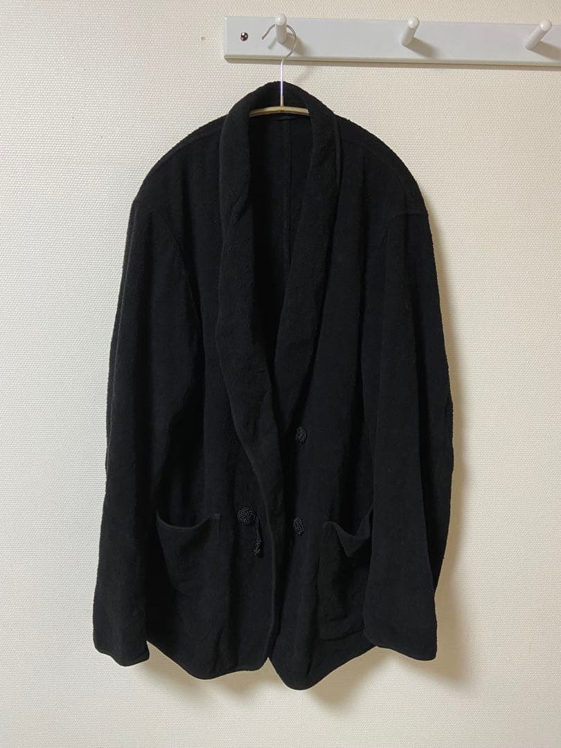 comoli シルクパイルスモーキングジャケット　size3