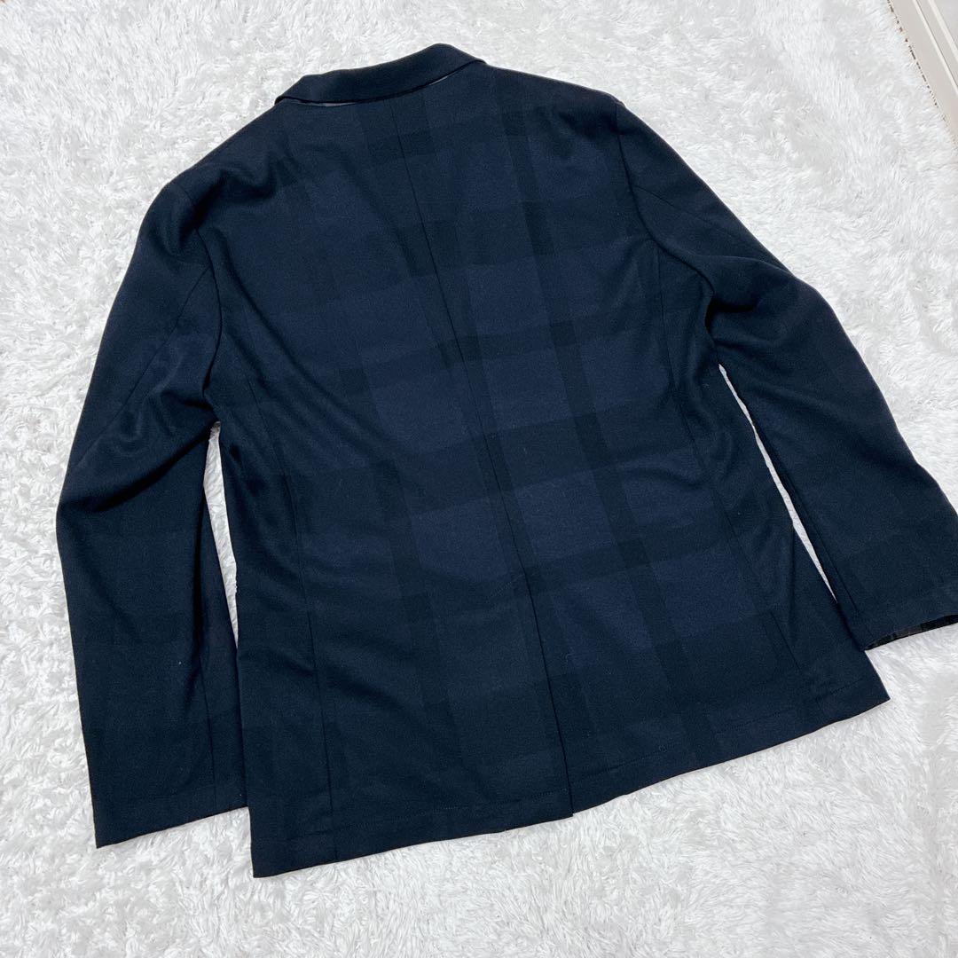 ブラックレーベルクレストブリッジ テーラードジャケット XL 洗える チェック