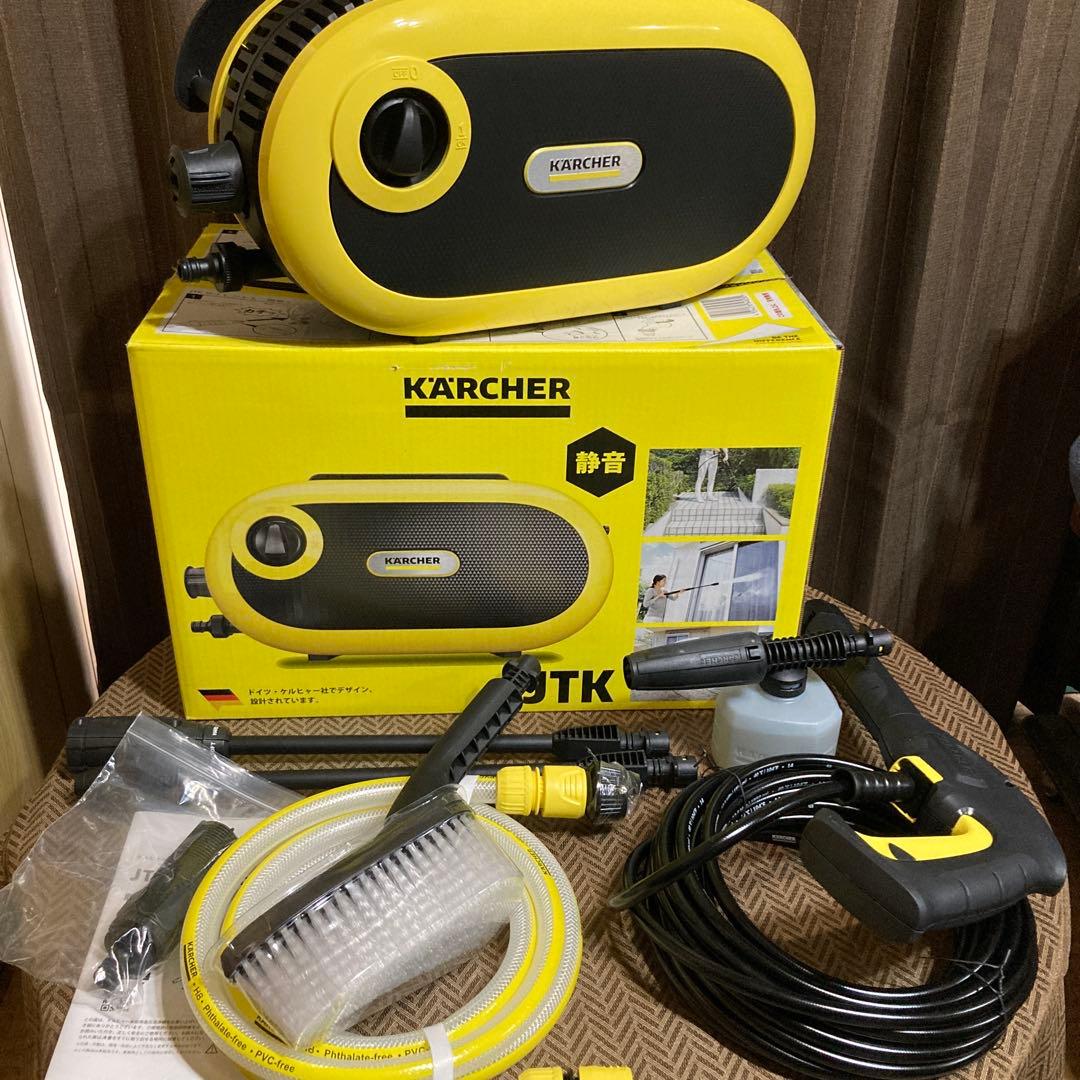 未使用　ケルヒャー　高圧洗浄機　JTK Silent s （K2）