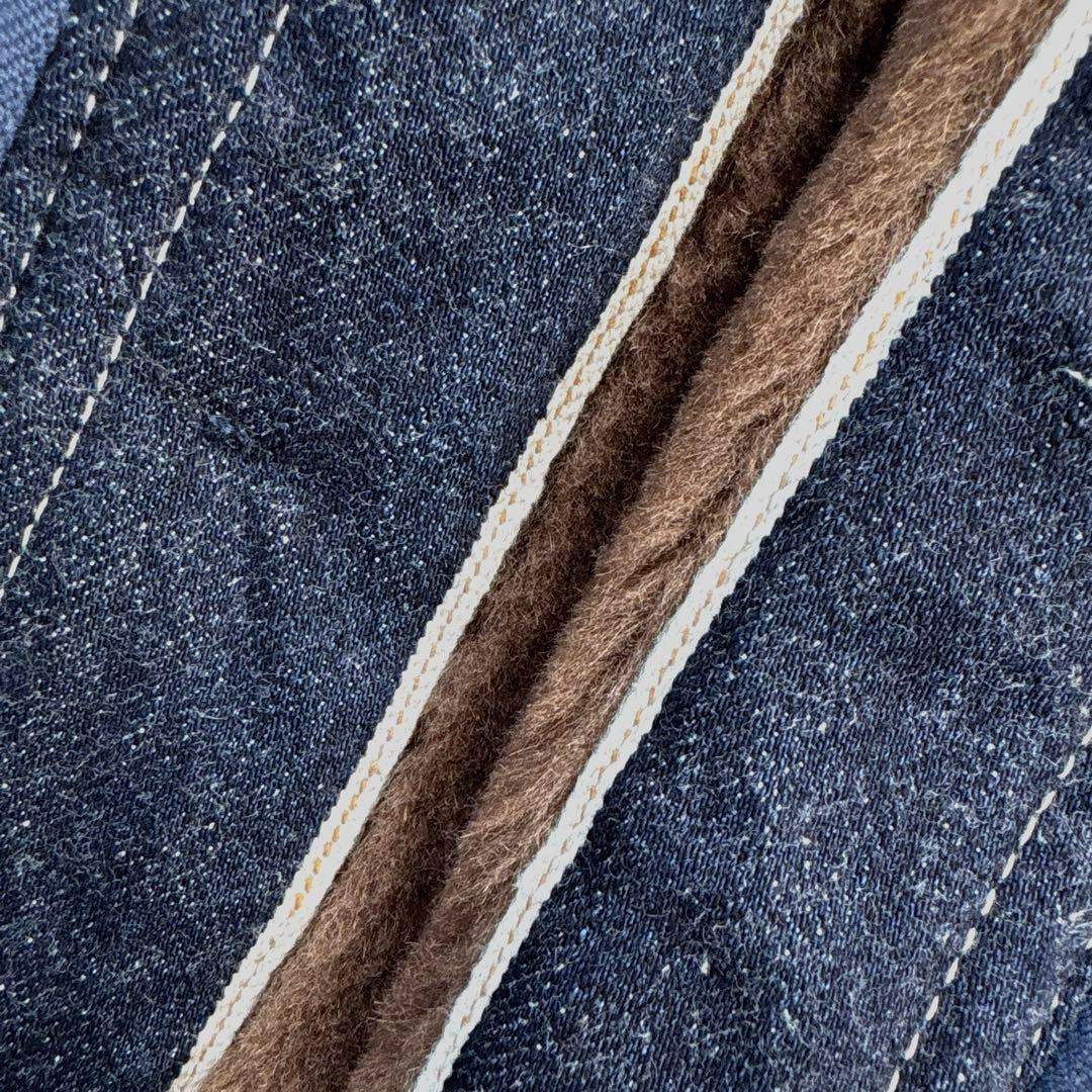 ✨希少・DENIME別注✨ヒューストン　フレンチデッキジャケット　ボア　アルパカ