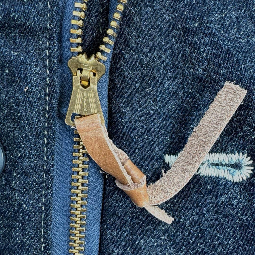 ✨希少・DENIME別注✨ヒューストン　フレンチデッキジャケット　ボア　アルパカ