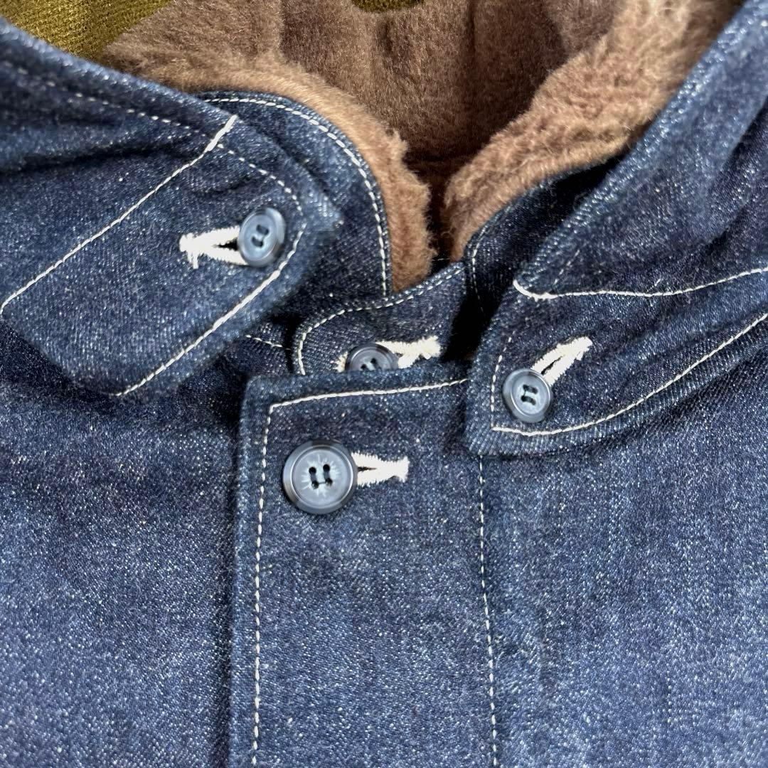 ✨希少・DENIME別注✨ヒューストン　フレンチデッキジャケット　ボア　アルパカ