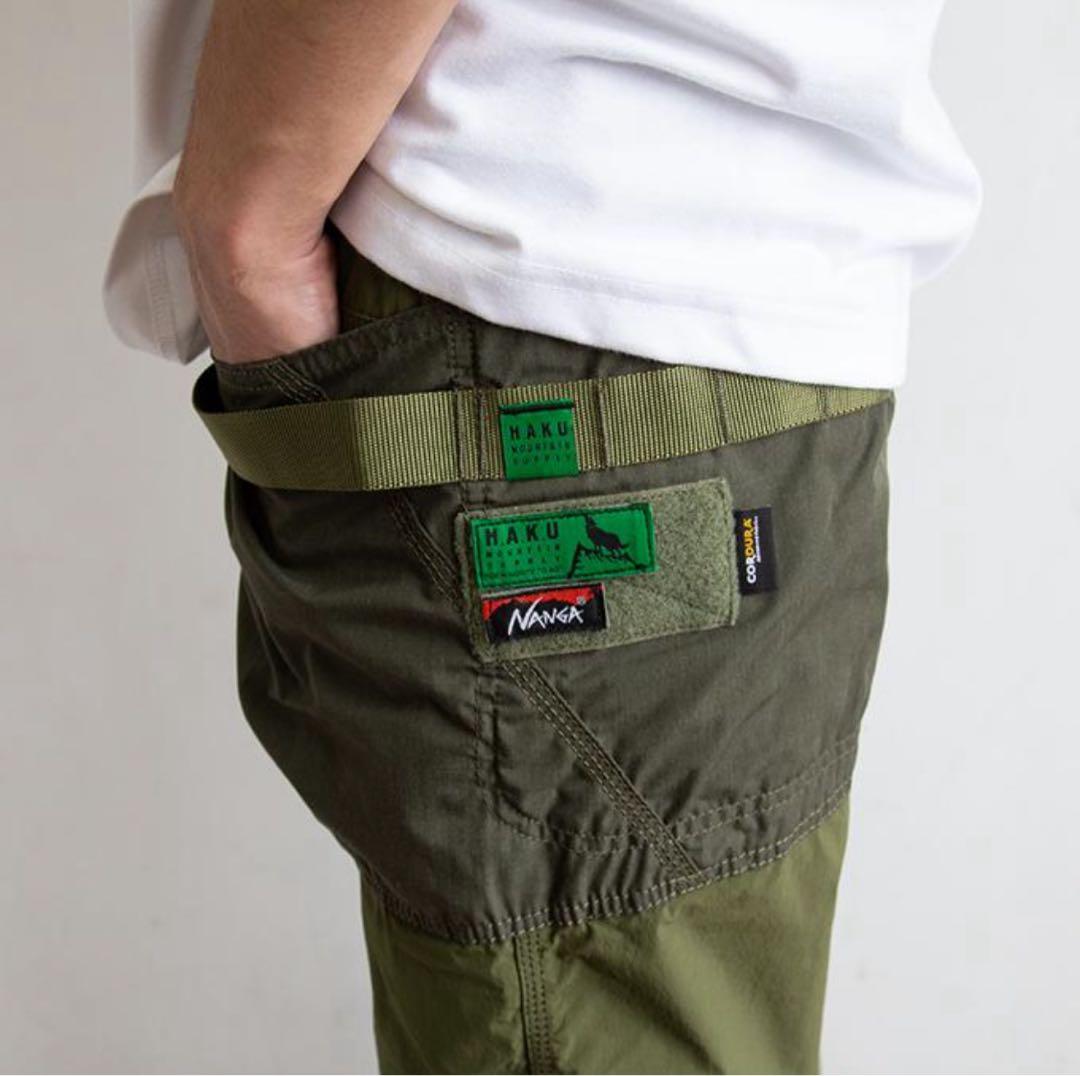 ナンガ×ハク チルアウト テーパード HKS107 85（オリーブ）