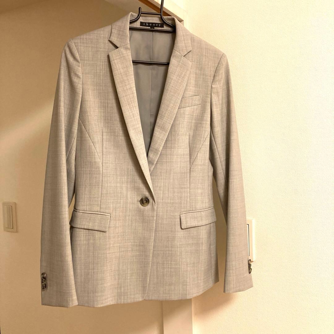 【未使用】theoryセオリー長袖テーラードジャケット