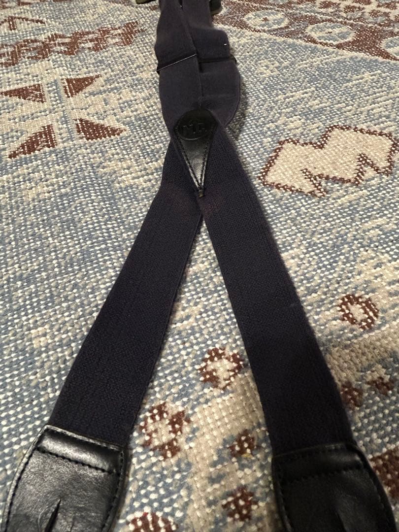 ナイジェルケーボン US アーミー サスペンダー ネイビー