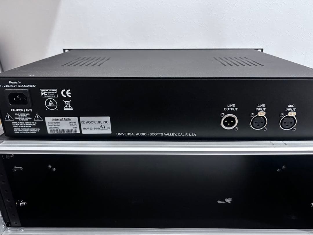 UAD LA-610 MkII プリアンプ　コンプ