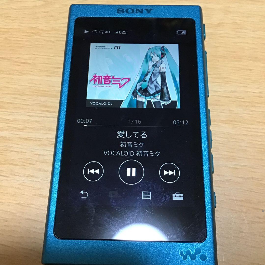 SONY WALKMAN nw-a36 ブルー 32GB カバー付き 送料込み
