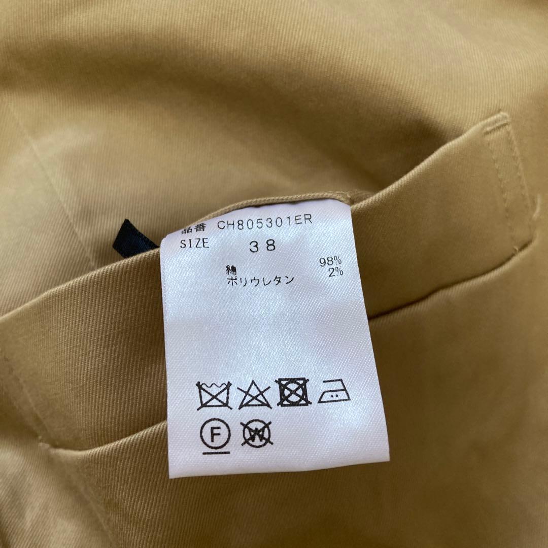 【未使用に近い】chaos カオス　ツータックチノパンツ 38