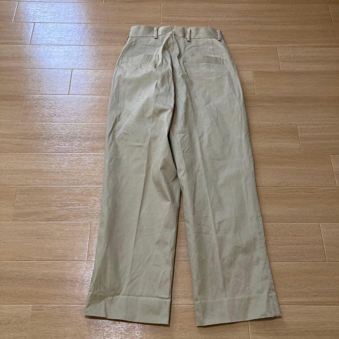 【未使用に近い】chaos カオス　ツータックチノパンツ 38