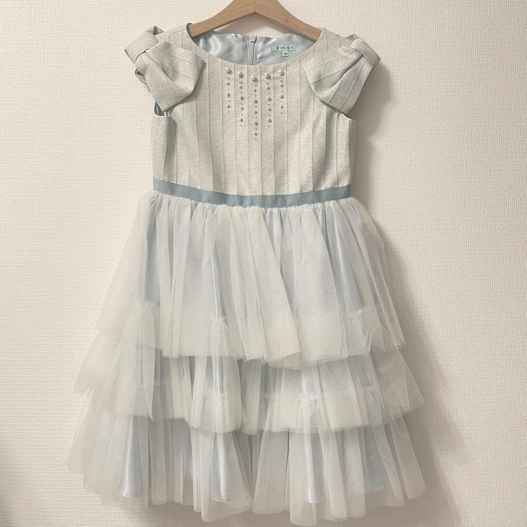 美品　トッカ　チュールティアードドレス　ワンピース　フォーマル　発表会