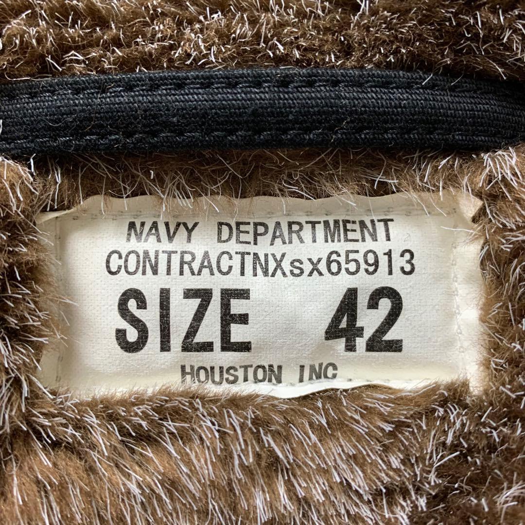 美品■ヒューストン デッキジャケット ブラック 42