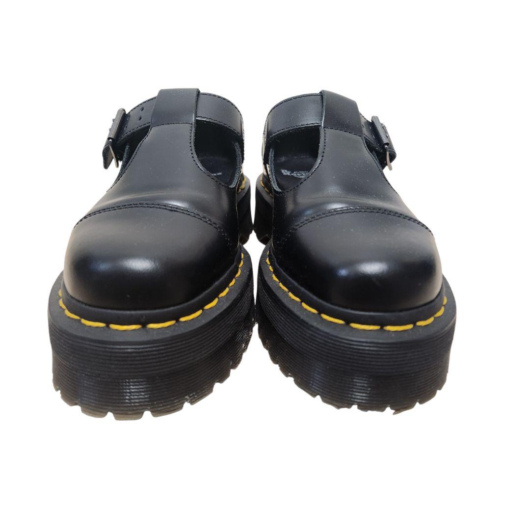 【u】ドクターマーチン べサン 厚底 ブラック UK3 箱あり 22㎝